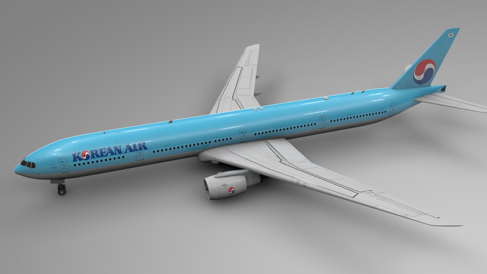 korean air boeing 777-300er 3D model https://p.turbosquid.com/ts-thumb/W6/DLFJuA/CxUfNx3f/3/png/1579641996/1920x1080/fit_q87/bc1cfd70aee4897c0c3db0c4cdb1107960bbaf9d/3.jpg