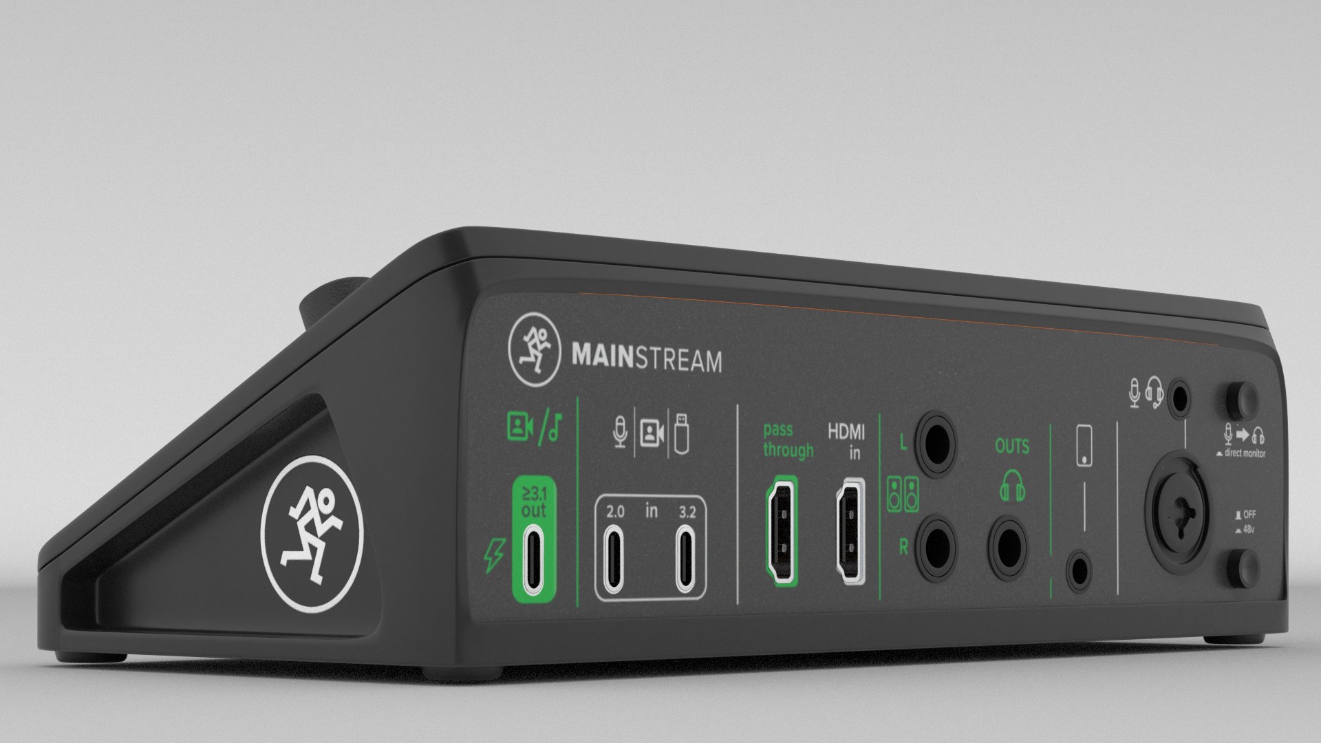 3D Mackie MainStream Live Streaming And Video Capture Interface ...