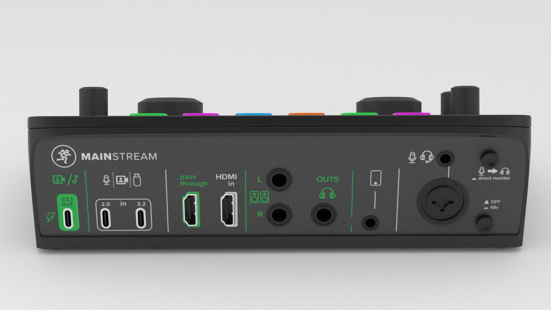 3D Mackie MainStream Live Streaming And Video Capture Interface ...