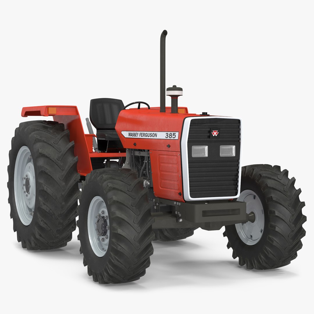 Massey Ferguson 385 Tractor 3D model preview