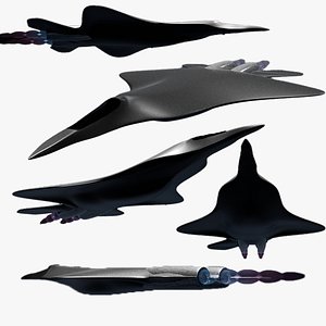 Fighter plane 3D model