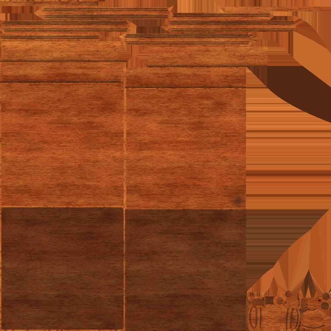 Wooden Witness Box 3D Model - TurboSquid 2349234
