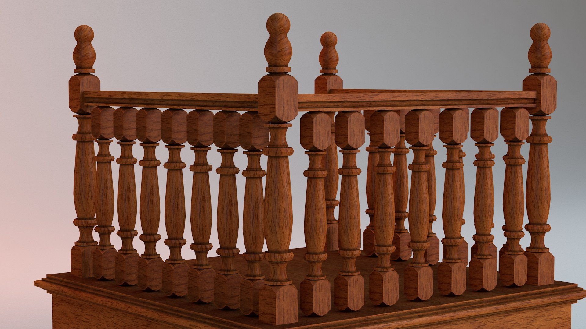 Wooden Witness Box 3D Model - TurboSquid 2349234