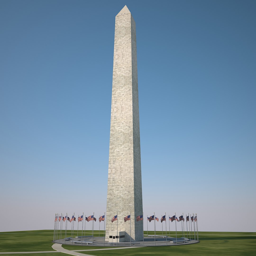 3d Model Washington Monument