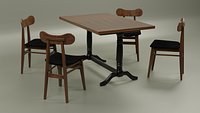 Table and chairs