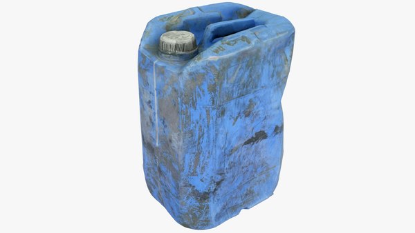 Old Dirty Canister 9 Scan 3D 3D model