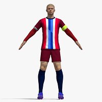 A-Pose Rigged Erling Haaland 2026