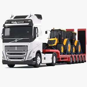 Volvo fh16 with Tractor Trailer