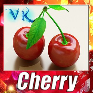 3d model of cherry resolution
