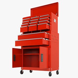 3D Tool Box Trolley Storage Garage 06