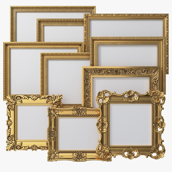 3D Picture Frame Collection PBR