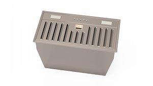 Sirius 52cm Under Mount Range Hood SM923 520 3D model