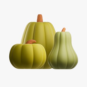 3D Pumpkins model