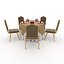 Mesa e Cadeira de Banquete 02