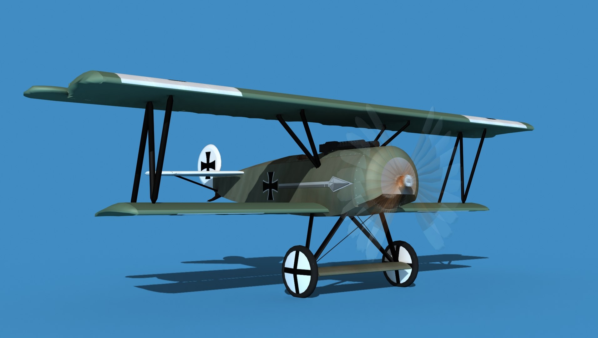 Fokker D-VI V15 Model - TurboSquid 1919437