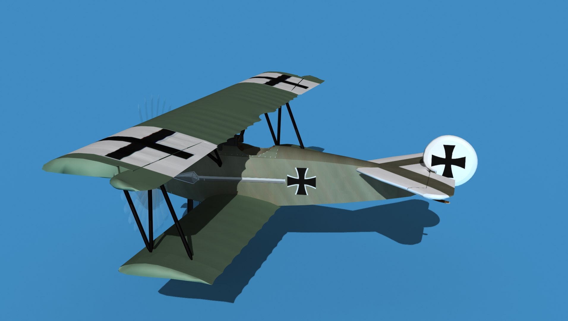 Fokker D-VI V15 Model - TurboSquid 1919437