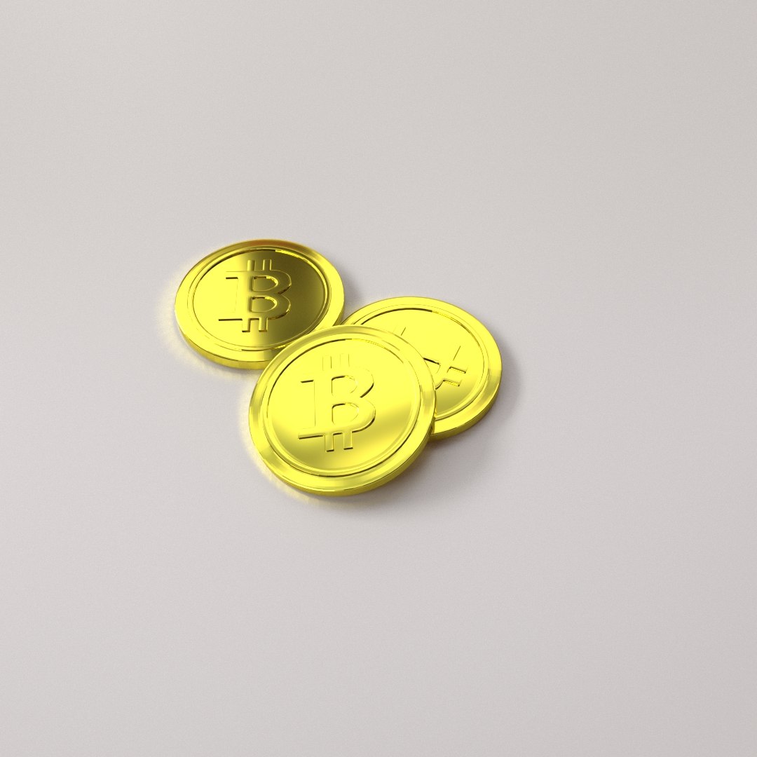 Bitcoin Bit Coin Model - TurboSquid 1238656