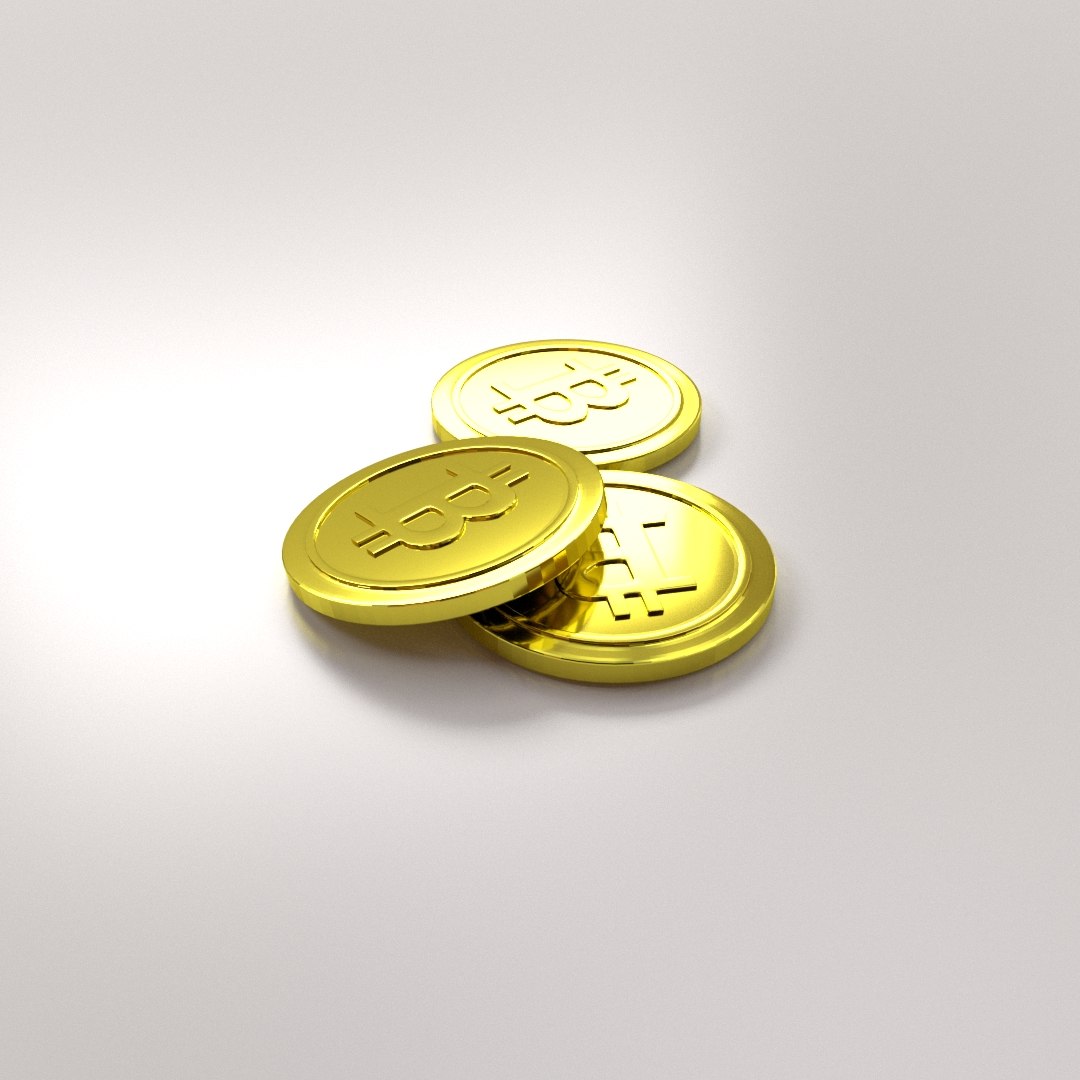 Bitcoin Bit Coin Model - TurboSquid 1238656