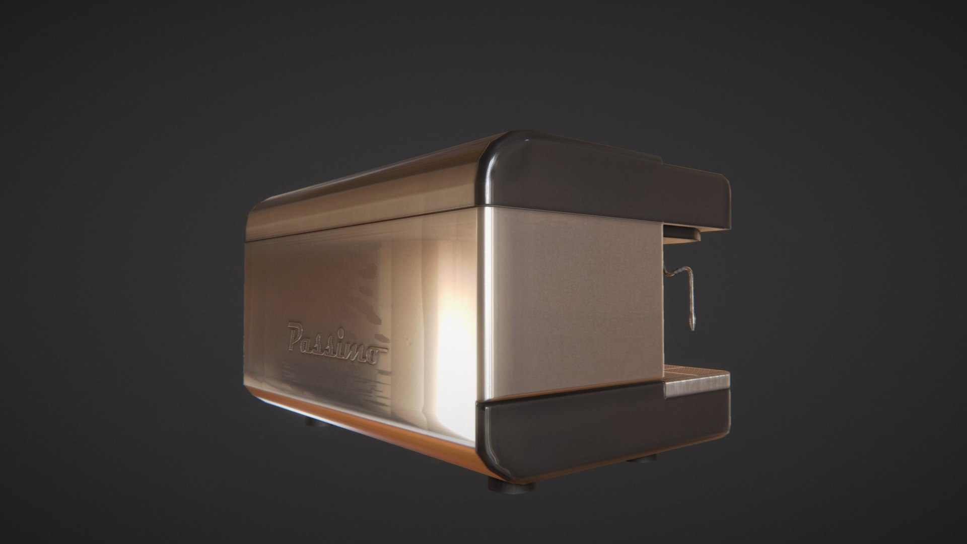 3d Model Passimo Coffee Machine