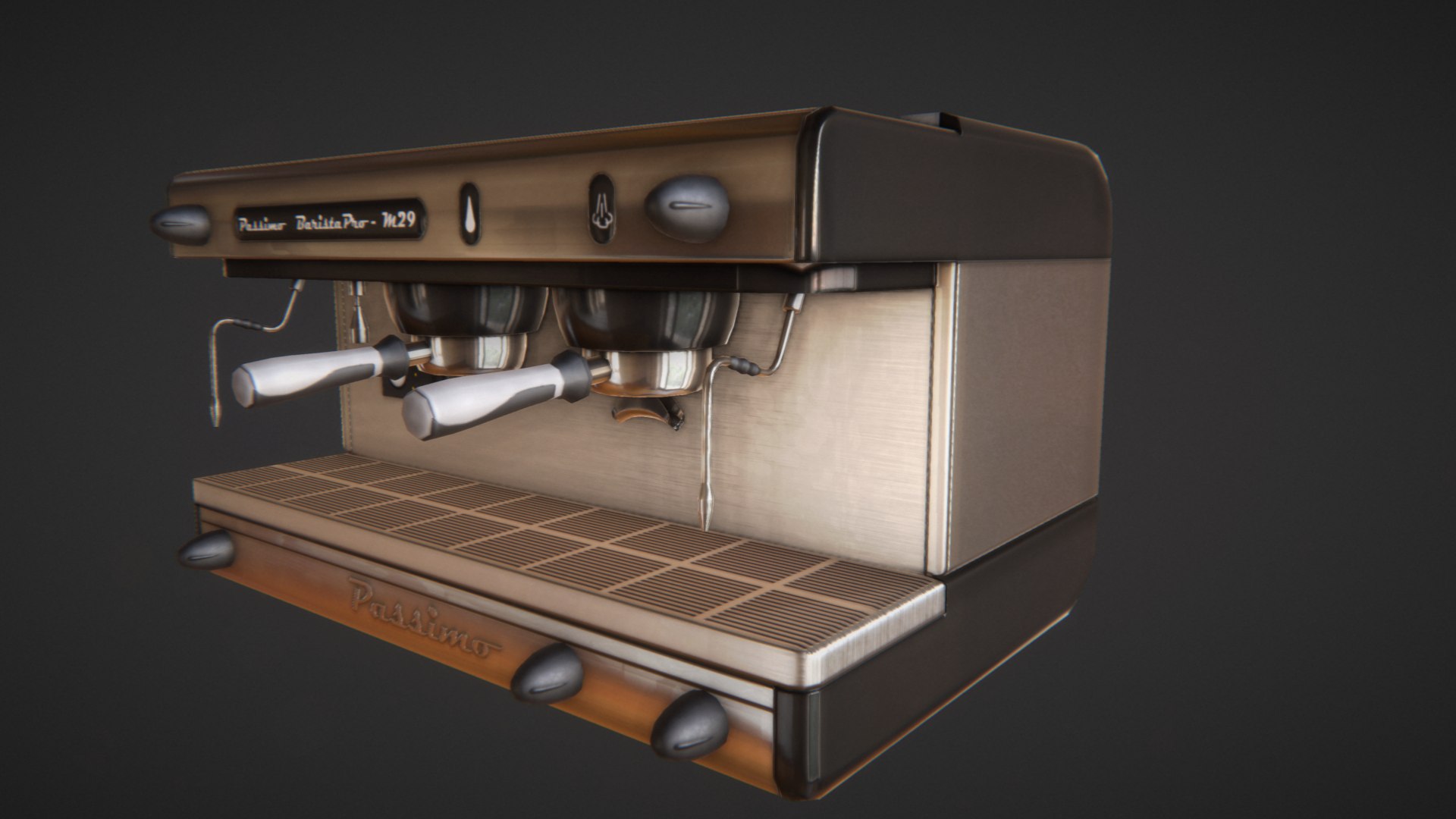 3d Model Passimo Coffee Machine