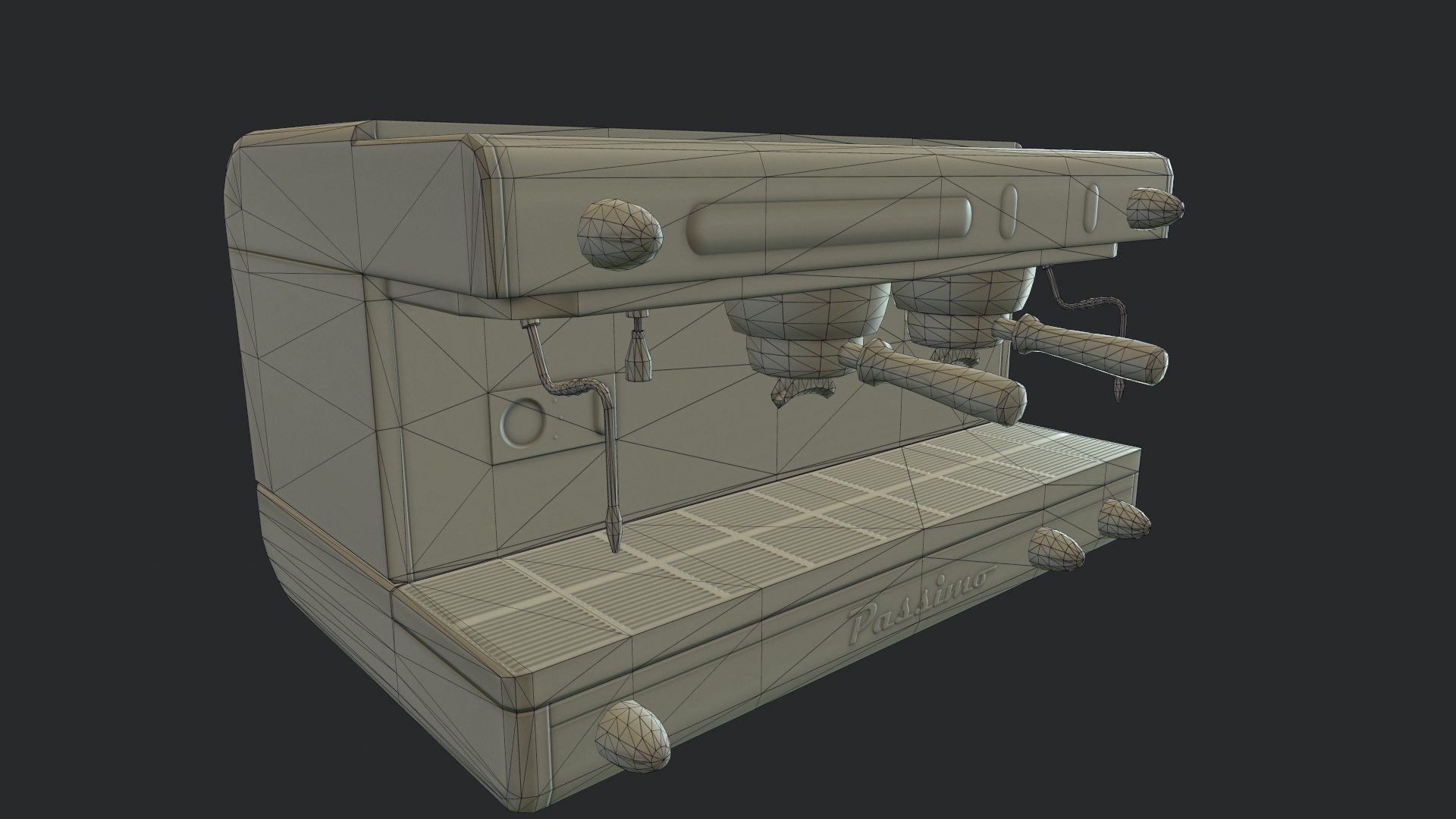 3d Model Passimo Coffee Machine