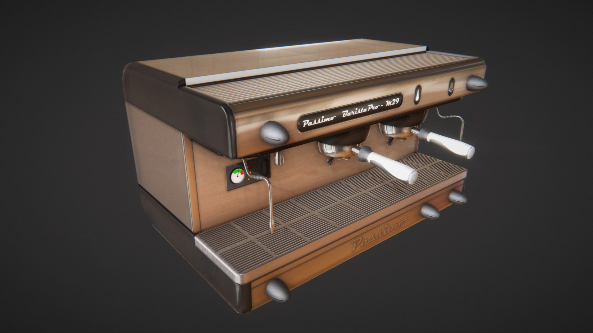 3d Model Passimo Coffee Machine