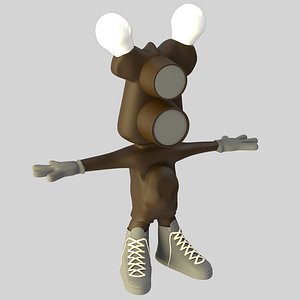 Cartoon Bulb Holder v4