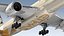 3D Airbus A350F Etihad Cargo model