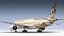 3D Airbus A350F Etihad Cargo model