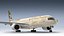 3D Airbus A350F Etihad Cargo model