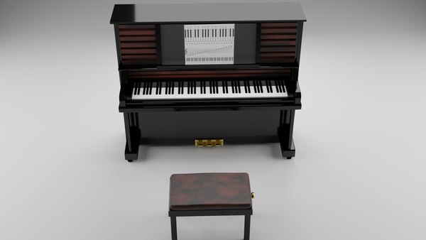 3D piano music instruments model - TurboSquid 1692384