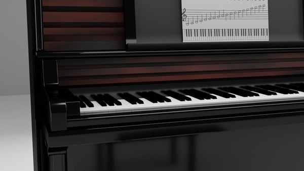 3D piano music instruments model - TurboSquid 1692384