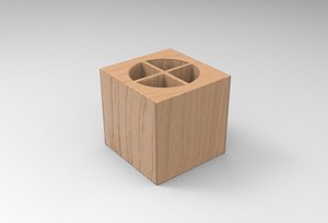 Kury Pen Holder 3D model