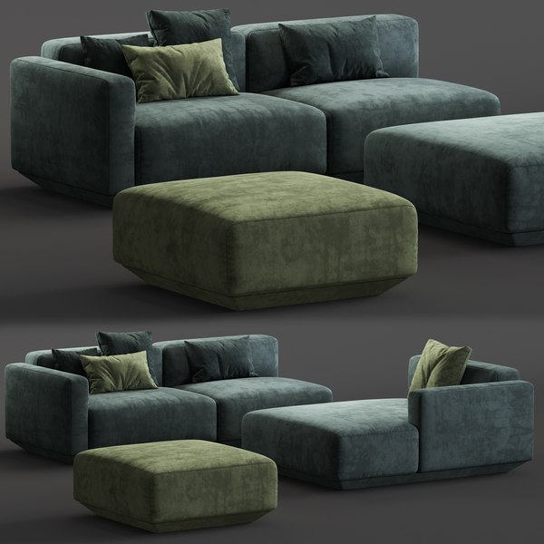 3D modular develius sofa TurboSquid 1687166