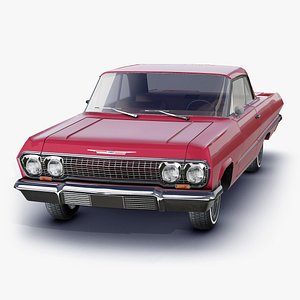 Chevrolet Impala 1963 Low-Poly