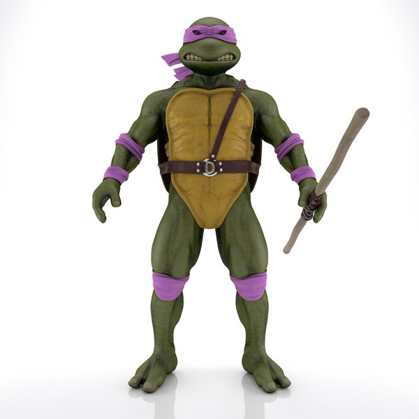 TMNT ニンジャ・タートルズ ドナテロ3Dモデル - TurboSquid 2190706