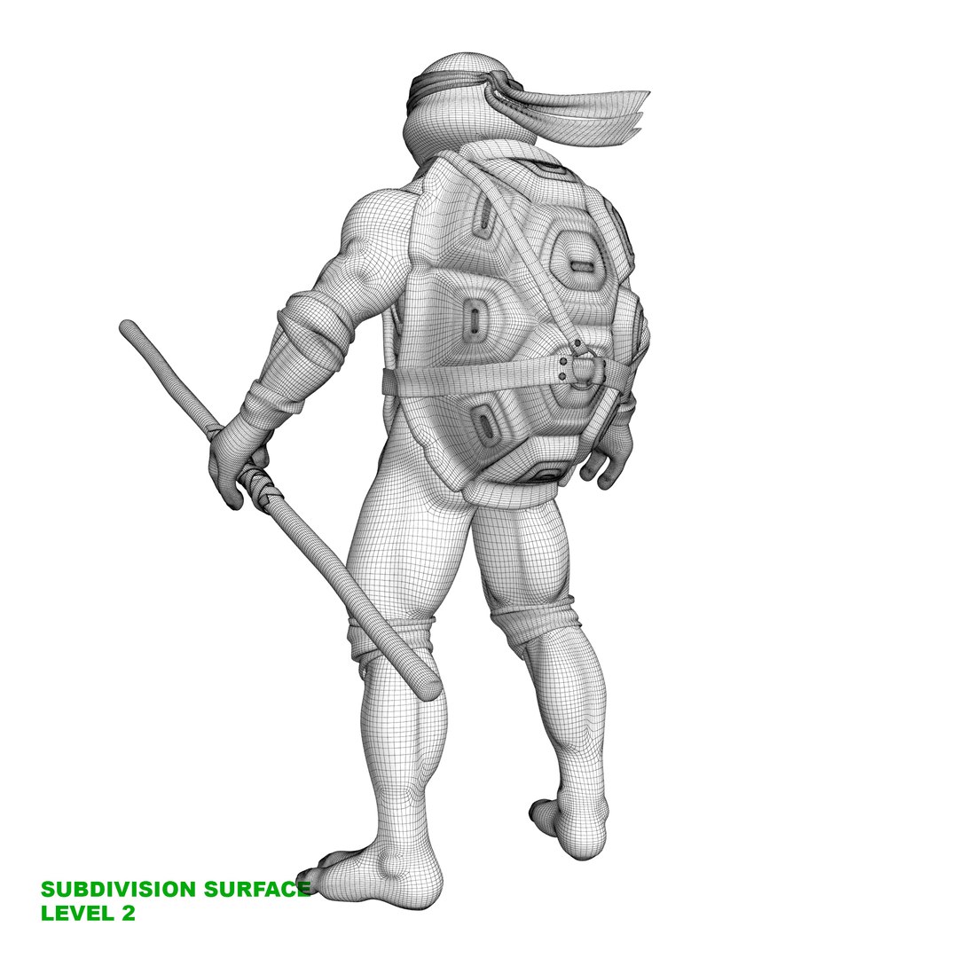 3D TMNT Ninja Turtles Donatello model https://p.turbosquid.com/ts-thumb/W7/DHuUjJ/UT/tmnt_donatello_wire_0025/jpg/1713614259/1920x1080/fit_q87/7d45dfd3124a4a9f295573bc413e4e3f99d24bf6/tmnt_donatello_wire_0025.jpg