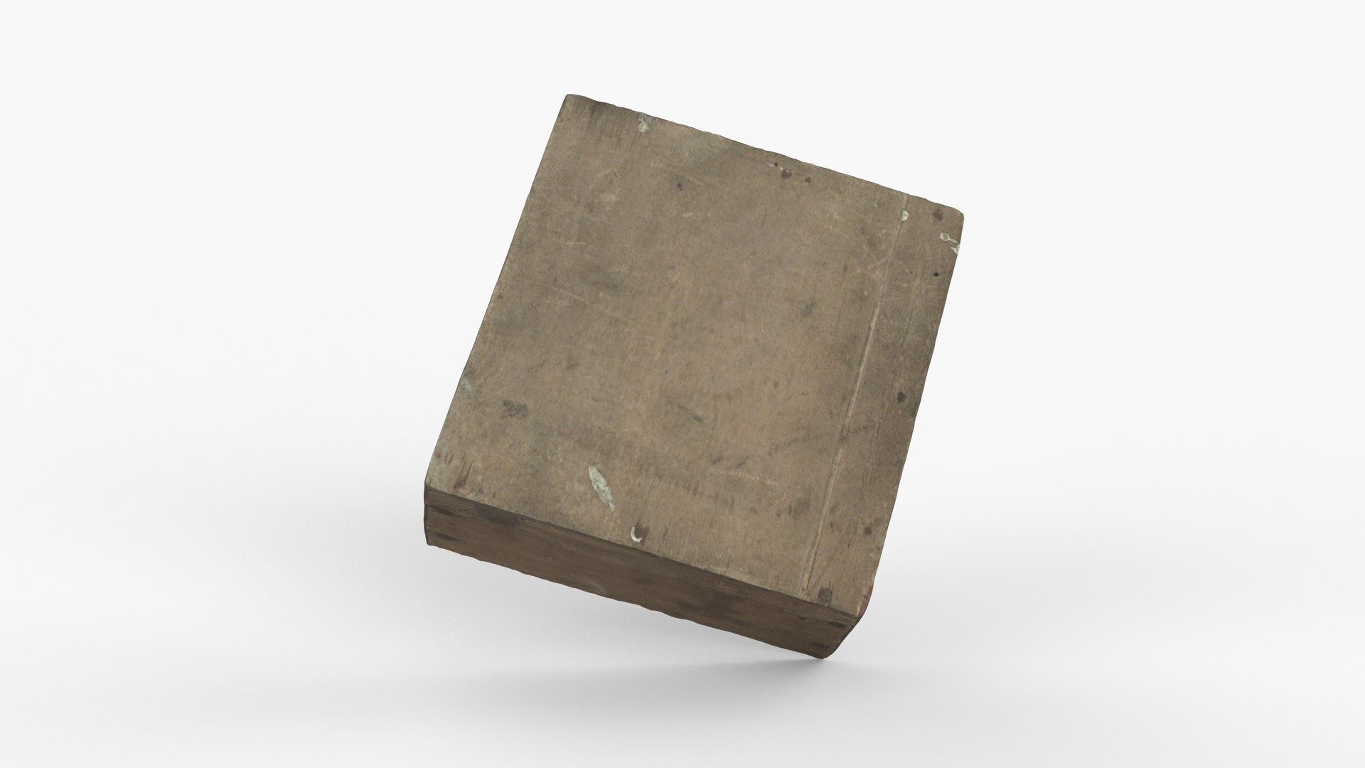 Photorealistic 3D Scan Of Old Wooden Toolbox Model - TurboSquid 2349612