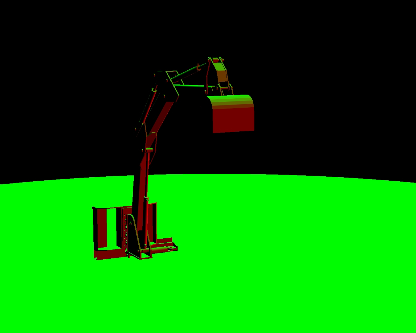 3D Excavator arm TurboSquid 2073363