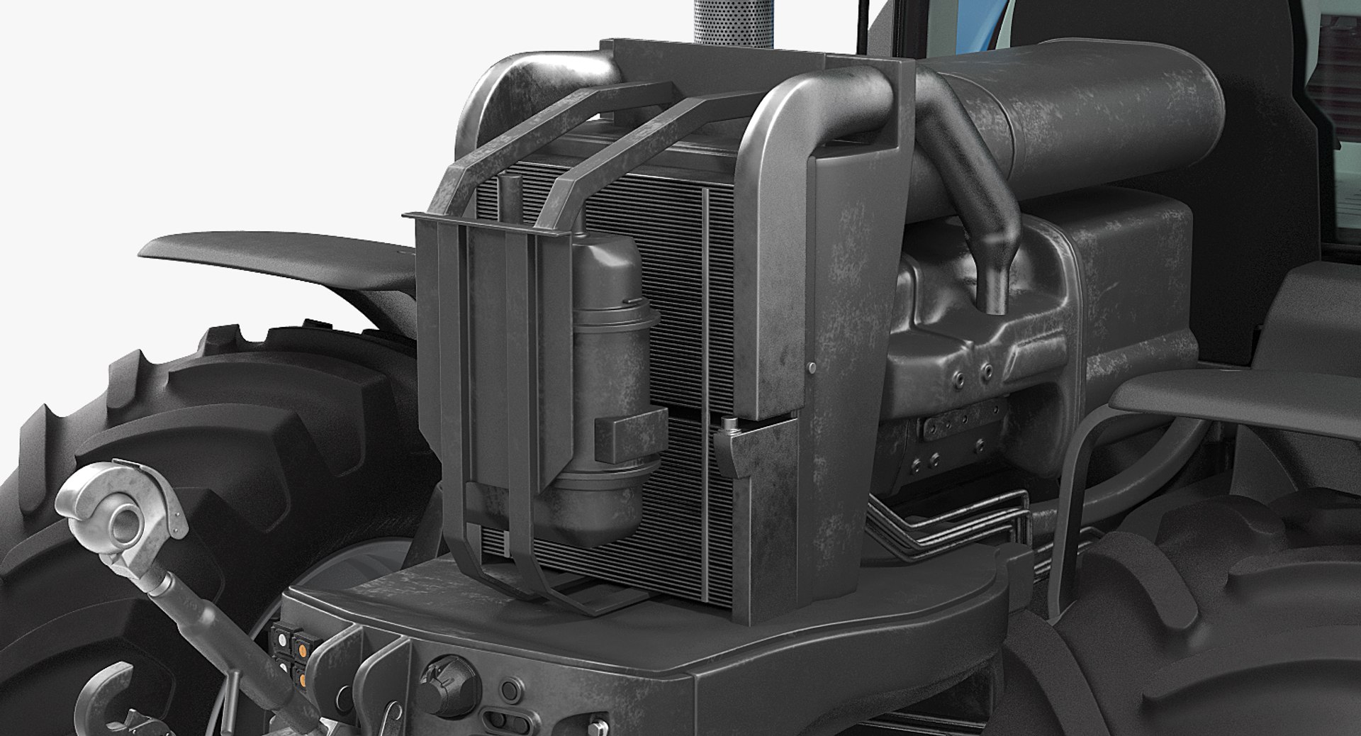 3D New Tractor Generic Rigged - TurboSquid 1371967