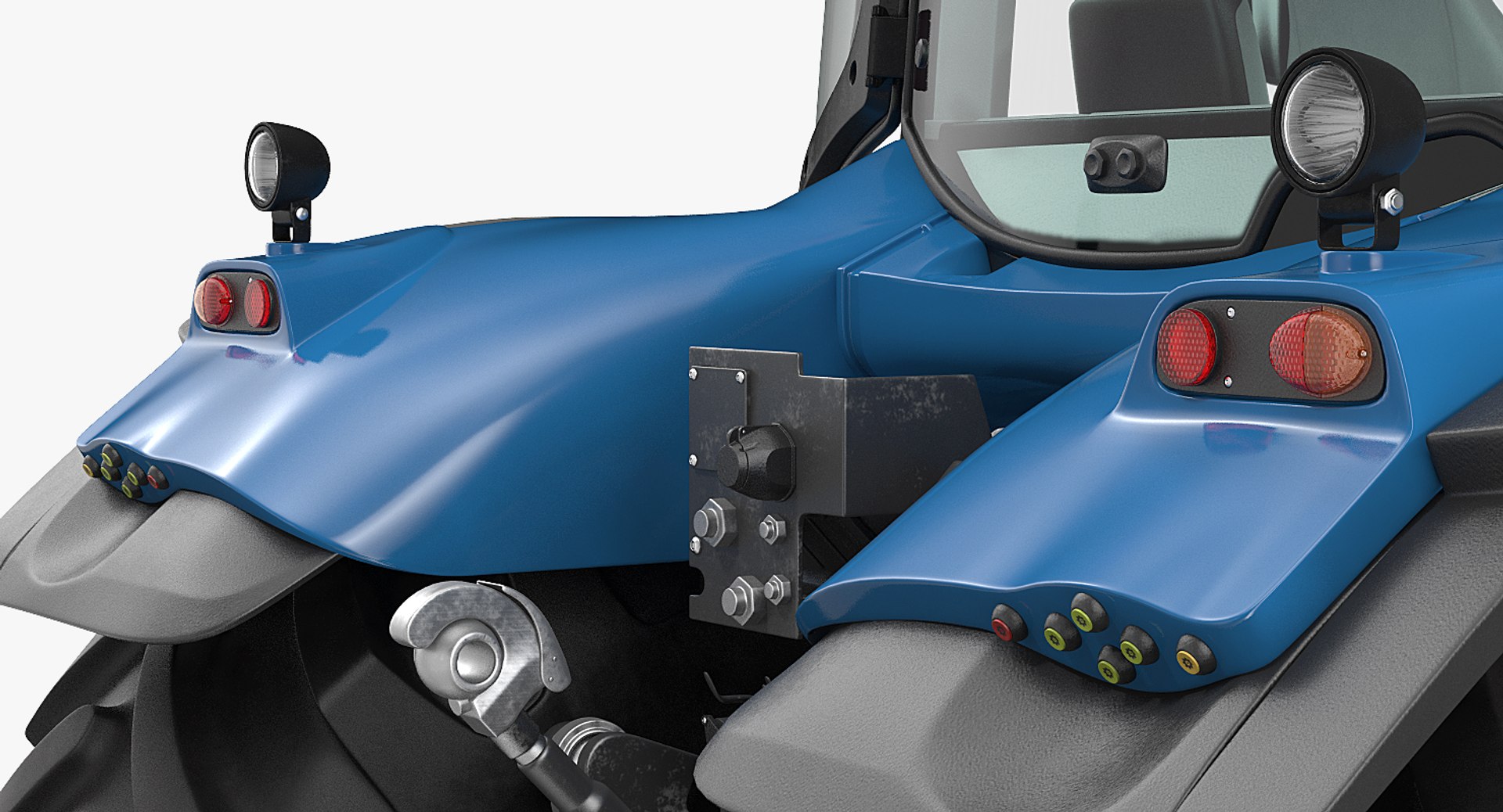 3D New Tractor Generic Rigged - TurboSquid 1371967