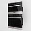 3D model microwave and oven