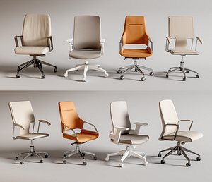 White Office Chair Armchair Lounge Chair
