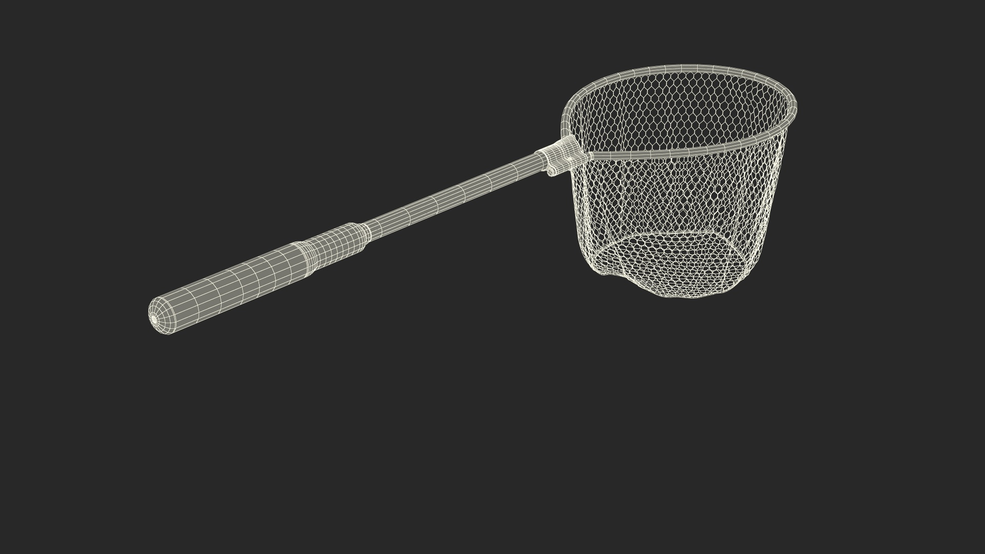3D Fish Landing Net Model - TurboSquid 2137105