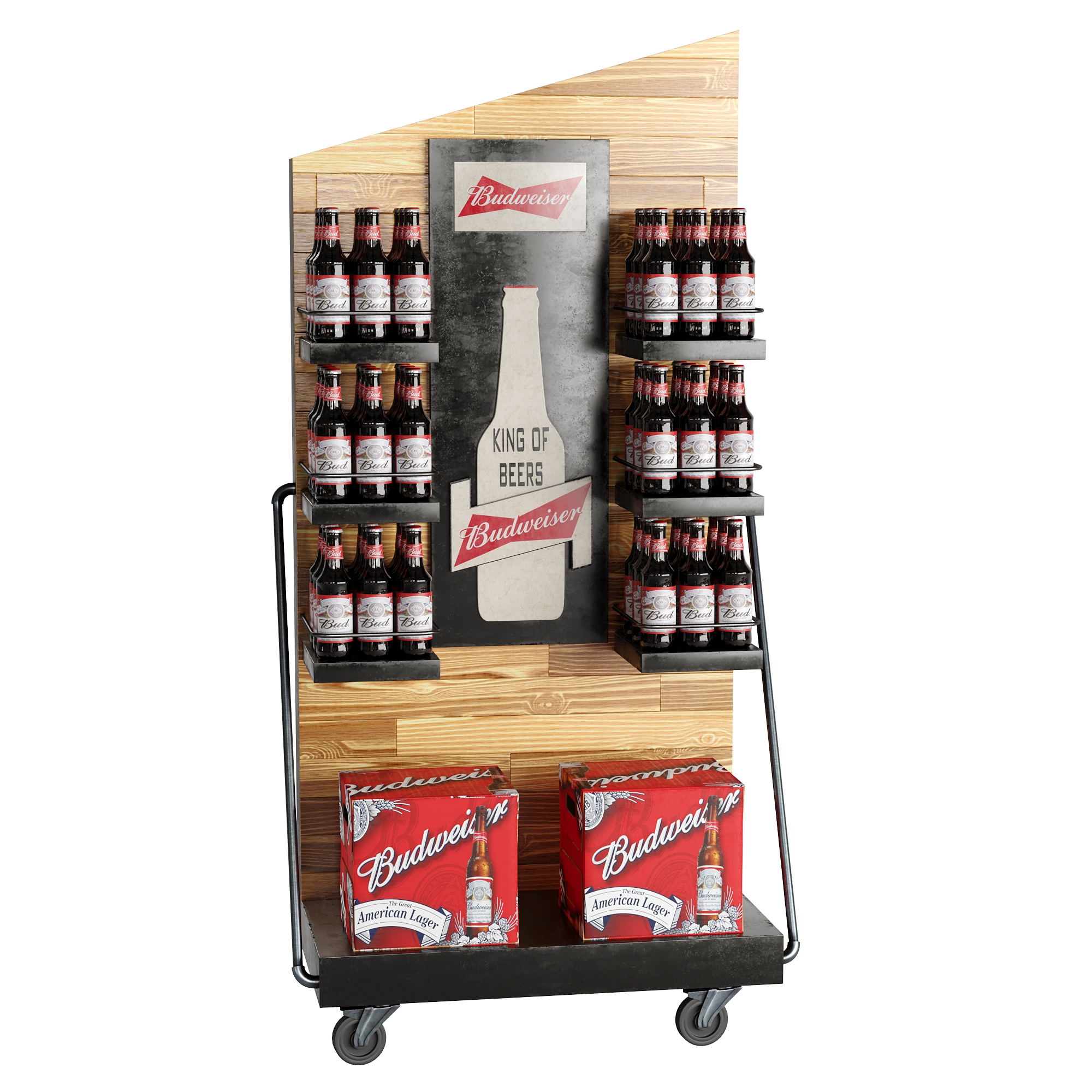 Beer stand 3D model TurboSquid 1690454