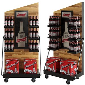 beer stand 3D model