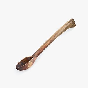 3ds max antique spoon