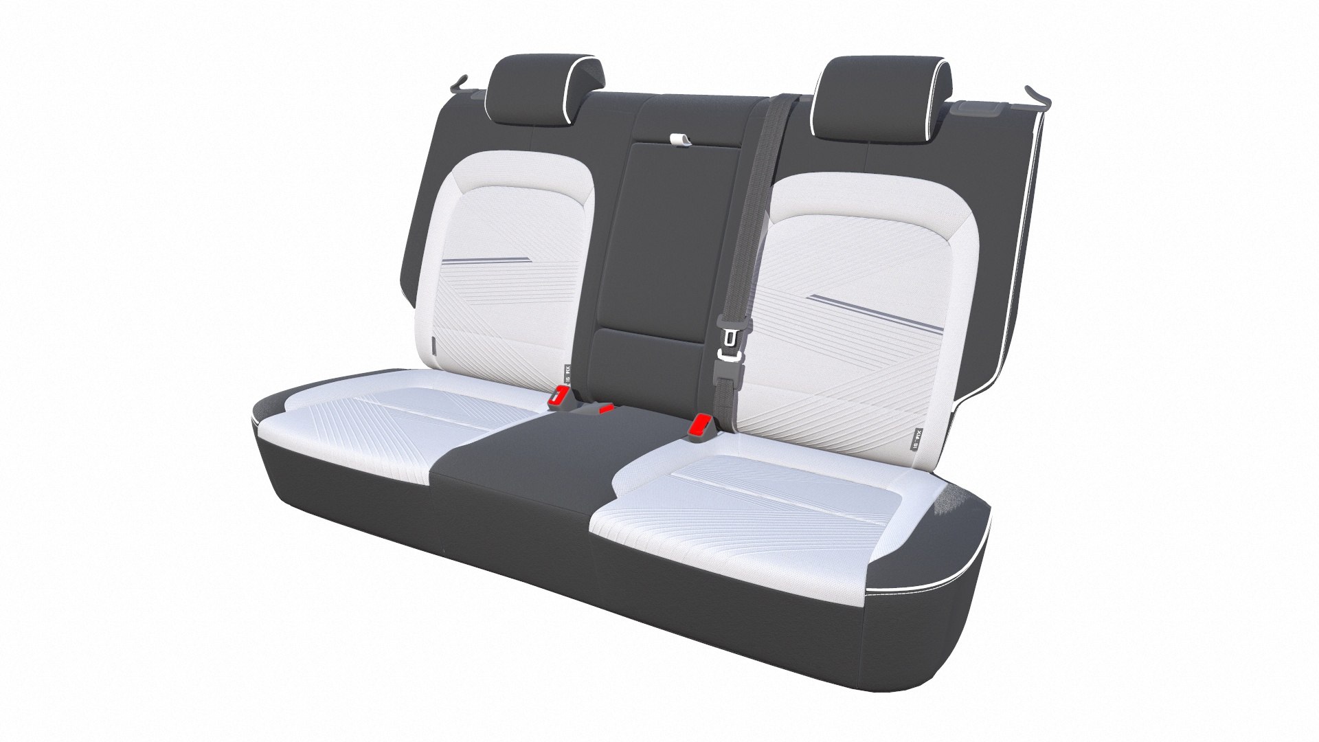 3D Car Rear Seat - TurboSquid 2343100