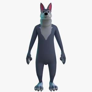 Stylized OLd Wolf NoRig