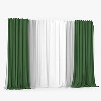 Elegant Curtains Green